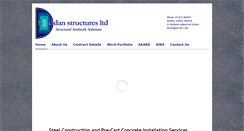 Desktop Screenshot of braddanstructures.co.uk